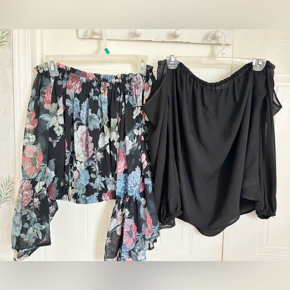 Off shoulder blouses